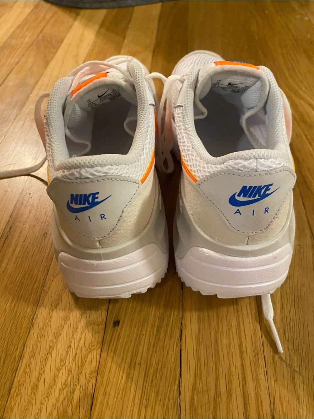 NEW Nike Air Max Systm (GS) Youth White Total Orange Phantom